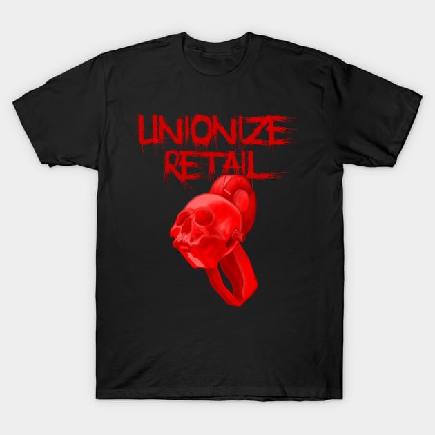 Unionize Retail T-Shirt by gigglelumps